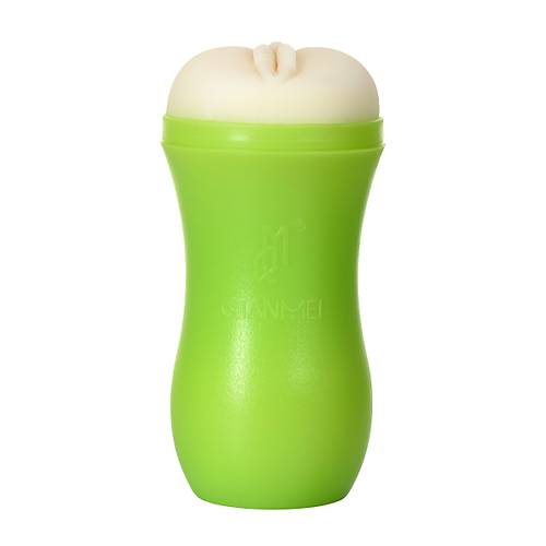 A-Toys by TOYFA Crista Masturbator, Vajina, TPE, yeil, 14 cm