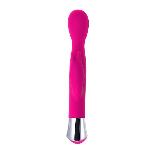 JOS LOLY Klitoral Uyarc Vibratr, silikon, pembe, 21,6 cm