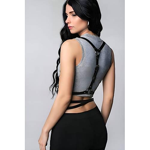 Body zeri Sexy Deri Harness - APFT198