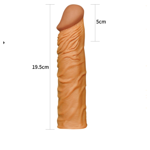 X-Tender 5 CM Dolgulu Realistik Penis Klf Uzatmal Prezervatif