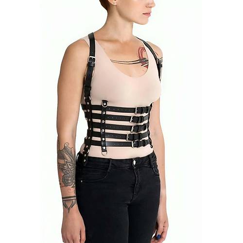 Be�li Ba�lamal� Deri G���s Harness - APFT630