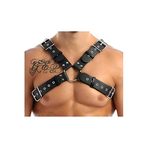 Erkek Deri Gs Harness, Erkek Gmlek Aksesuar, Tarz Deri Aksesuar - APFTM163