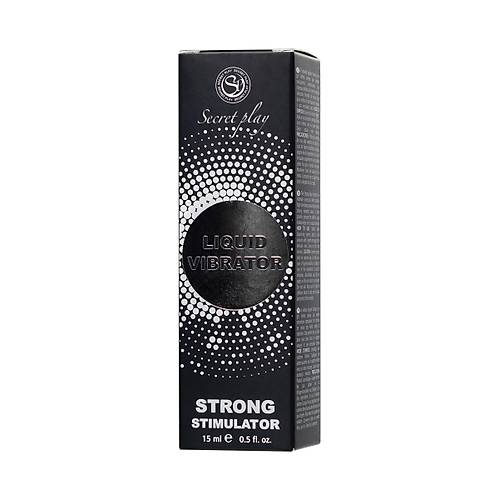 SECRET PLAY Titreim Efektli Masaj Jeli, 15 ml STRONG STIMULATOR LIQUID VIBRATOR