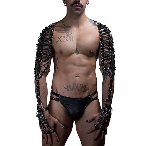 Erkek Kol Ve Omuz Lastik Harness - APFTM182