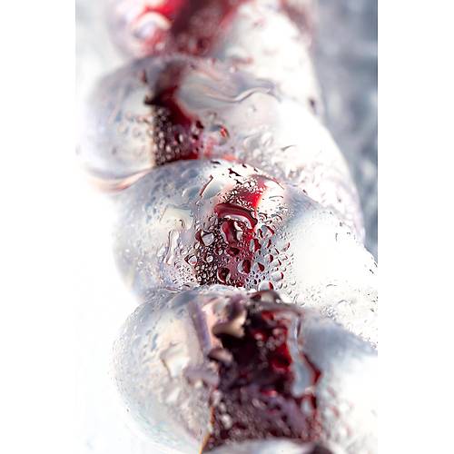 Gereki olmayan yapay penis Sexus Glass, cam, transparan, 18 cm