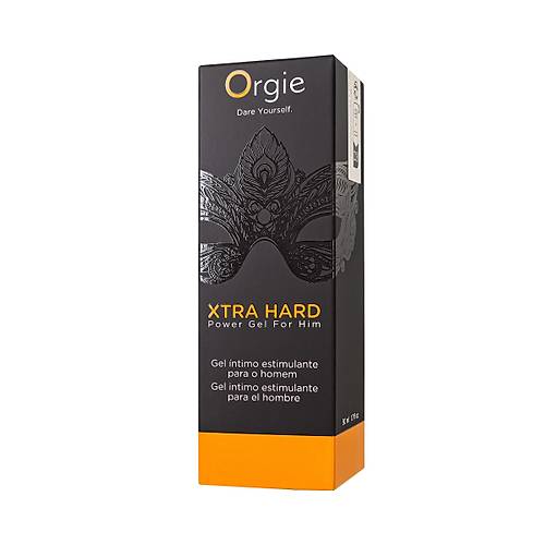 Orgie Xtra Hard Power Gel for Him � Erkekler ��in Kuvvetlendirici ve Sertle�tirici Jel 50 ml