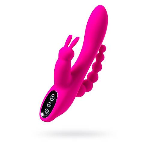 JOS SPANKY l Vibratr, silikon, pembe, 21 cm