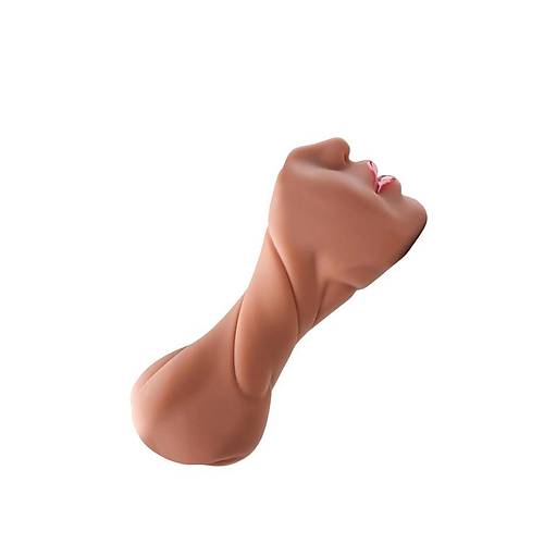 XOXO 3 Girili Realistik Mastrbatr  TPE, Esmer Ten, 550 g