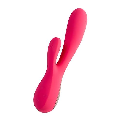 Satisfyer Mono Flex Connect App Red Vibratr, silikon, krmz, 20,4 cm