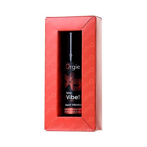 ORGE Sexy Vibe Hot Isnma ve Titreim etkisi olan Masaj Jeli, 15 ml