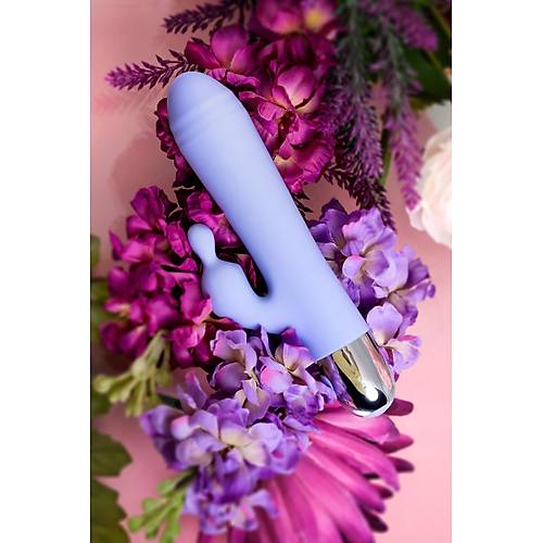 Flovetta by  Crocus Klitoral Stimlasyonlu Vibratr, Silikon, mor, 17,5 cm