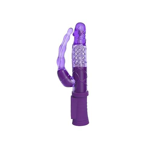 A-Toys by RED  Anal-Vajinal Vantuzlu Vibratr, mor, 22 cm