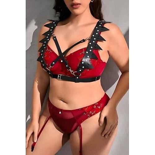 Fantazi Deri seksi G���s Harness - APFT1166