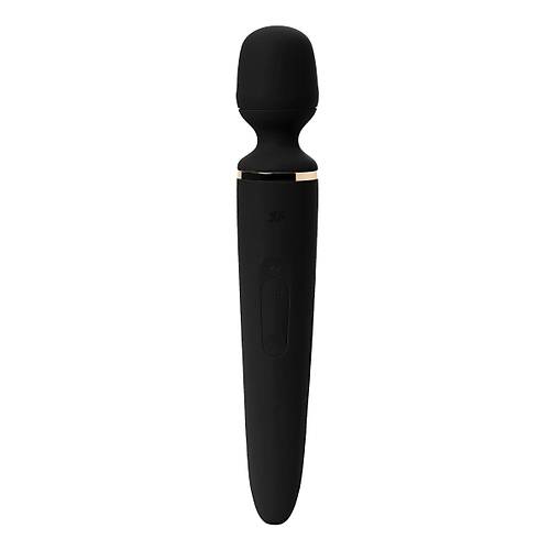 Satisfyer Wand-er Woman Black/Gold Vibratr, ABS plastik, siyah, 34 cm