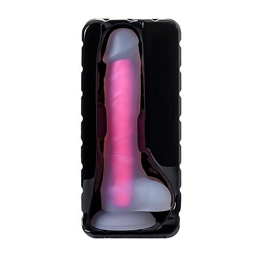 Beyond by RED Peter Glow Gece Parlayan Dildo, Silikon, effaf, 22 cm