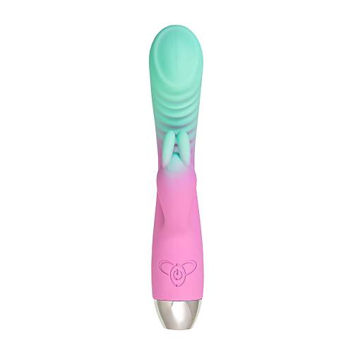 Flovetta Orchid G Noktas ve Klitoral Uyarc Silikon Vibratr  Mint Pembe, 21 cm