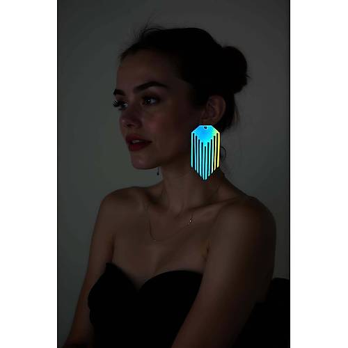 Rainbow Reflektrl Pskll Kpe, k Lazer Kesim Kpe - APBJ016