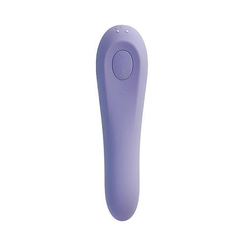 Satisfyer Dual Pleasure Vakum Dalgas Klitoral Vibratr, silikon, mor, 17.9 cm