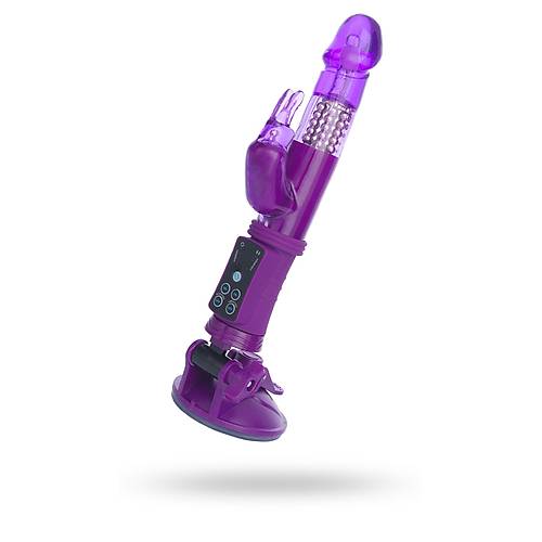 A-Toys by TOYFA Klitoral Uyarc Vibratr, TPR, Mor, 22 cm