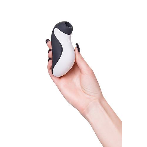 Satisfyer Orca Vakum dalgas temassz klitoral uyarc, silikon, siyah, 11,5 cm