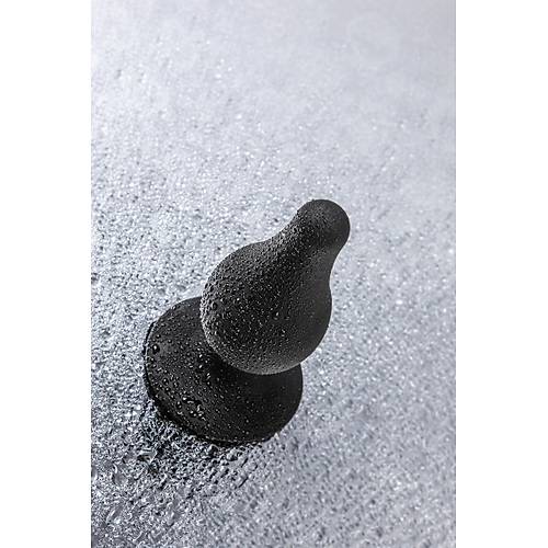 Erotist Spade Anal Plug, L , Silekspan, siyah, 11 cm