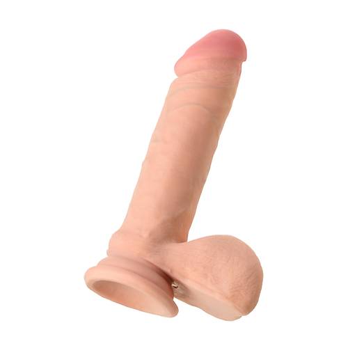 RealStick Elite Leo Yapay Penis Gereki, TPR, plak, 20 cm