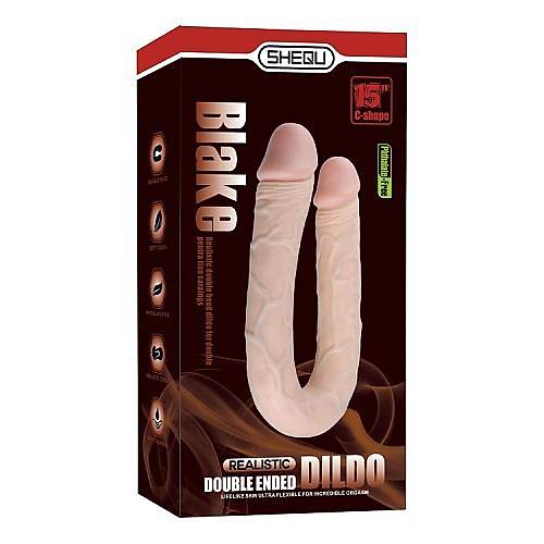 Shequ Harold 44 cm ift Tarafl Ten Rengi Unisex Penis