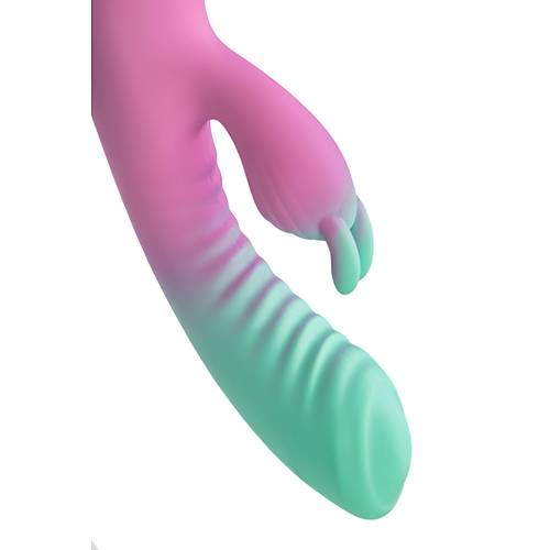 Flovetta Orchid G Noktas ve Klitoral Uyarc Silikon Vibratr  Mint Pembe, 21 cm