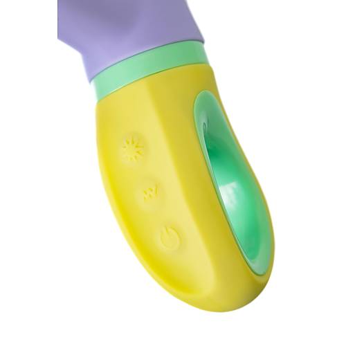 Flovetta Wisteria G Noktas ve Klitoral Uyarc Silikon Vibratr  Mor, 18,5 cm