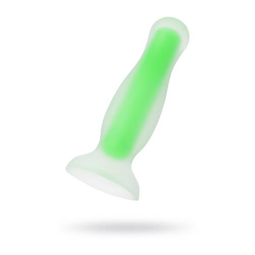 Beyond by RED Mortimer Glow Karanlkta Parlayan Anal Plug, Silikon, effaf, 12,5 cm