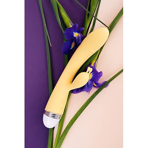 Flovetta by  Aster Klitoral Uyarc Vibratr, Silikon, Sar, 22 cm