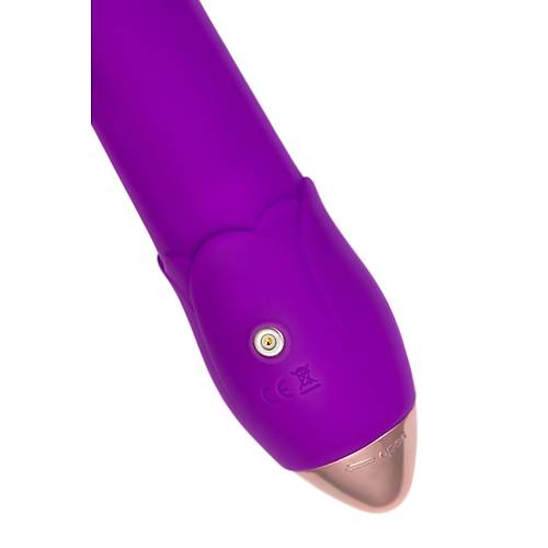 A-Toys by TOYFA Wesea Silikon Titreimli Du Bal  Mor, 20,5 cm