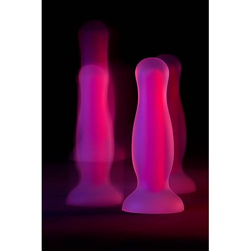 Beyond by RED Cain Glow Gece Parlayan Anal Plug , Silikon, effaf, 10 cm