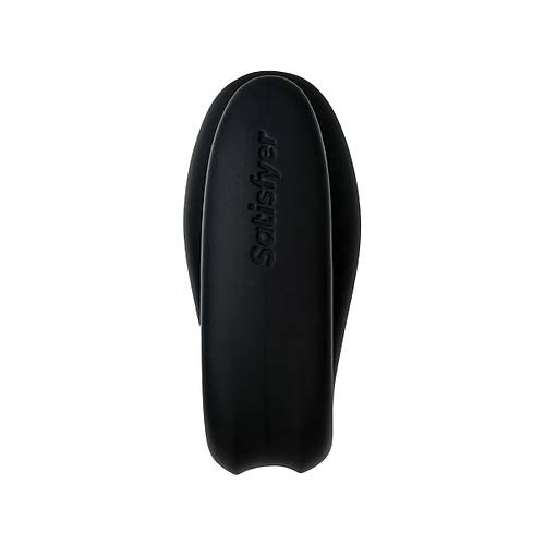 Satisfyer Double Fun Black iftler in Mini Vibratr, silikon, siyah, 18 cm