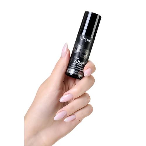 ORGE Sexy Vibe High Voltag Titreim Etkili Masaj Jeli, 15 ml