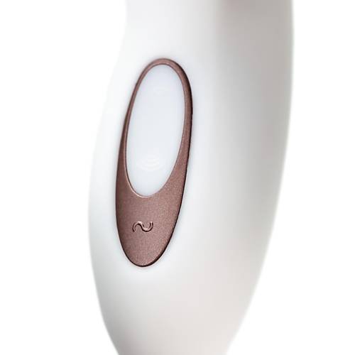 Satisfyer Pro + G-Spot Vakum Dalgal Tavan Vibratr, silikon, beyaz, 22 cm