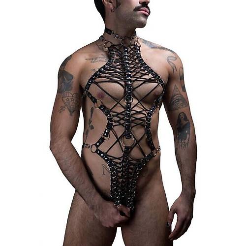 Erkek Lastik Body Harness - APFTM186
