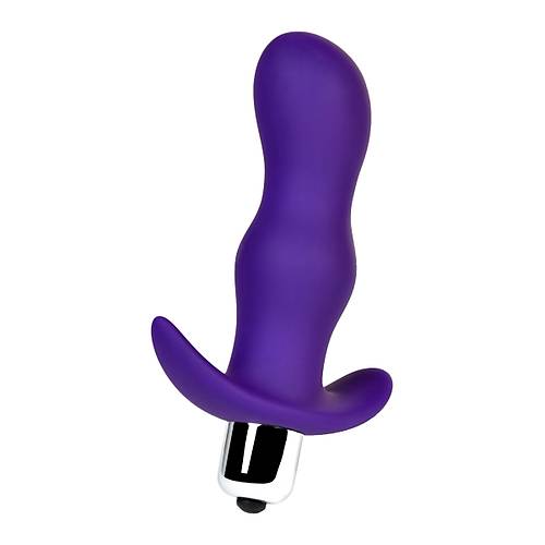 A-Toys by RED Vibro Anal Plug, boyut S, silikon, mor, 11,2 cm