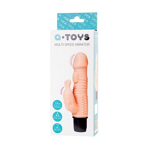 A-Toys by RED Fand Realistik Vibratr, TPE, Ten, 17,5 cm