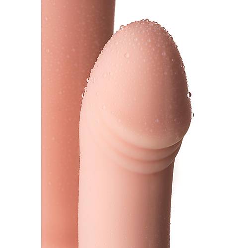 Gereki TOYFA A-Toys Twint yapay penis, silikon, plak, 19,5 cm