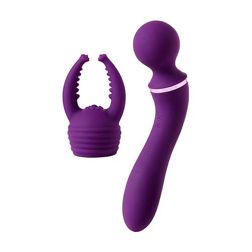 Eromantica Uma ok fonksiyonlu vibratr, silikon, mor, 20 cm