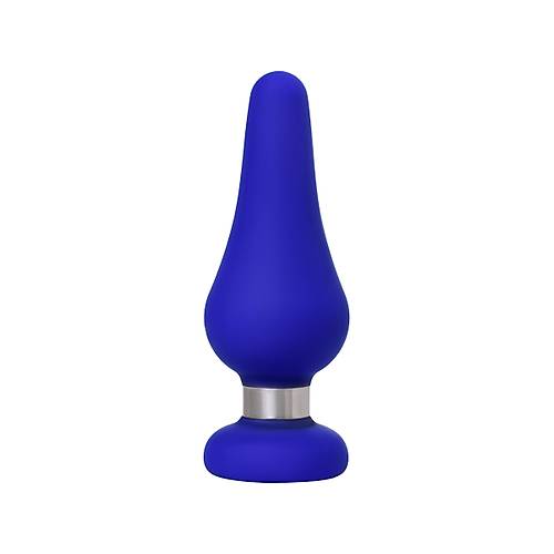 ToDo by  Slassic anal kılıf, Boyut L, silikon, mavi, 13 cm, Ø 4,6 cm