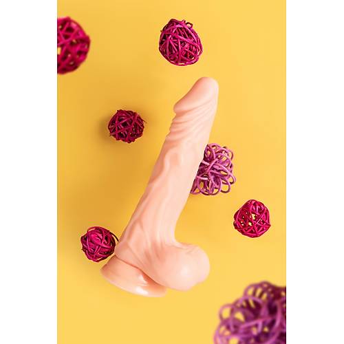 A-Toys by RED  Slock Realistik Dildo, TPE, Ten, 19 cm