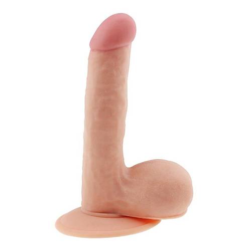 19 Cm Vantuzlu Ger�ek�i Ten Dokusunda S�per Yapay Dildo Penis