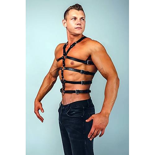 Erkek Fantazi Giyim Gay Harness - APFTM54