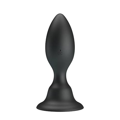 Anal ve Vajinal Tka Titreimli Vantuzlu Anal Plug