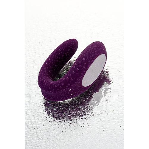 Satisfyer Double Joy Connect App Violet iftler in Vibratr, silikon, mor, 18 cm