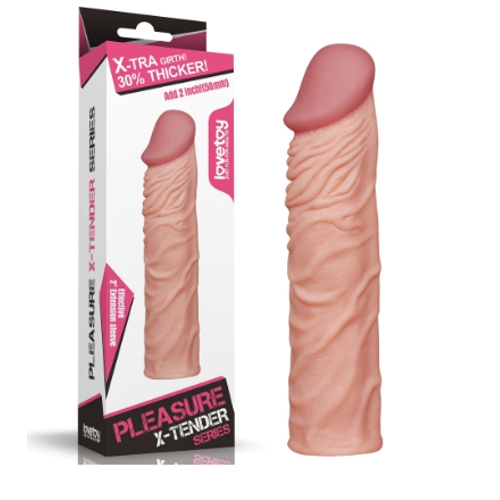 LOVETOY X-LARGE Realistik Penis Klf Uzatmal Prezervatif