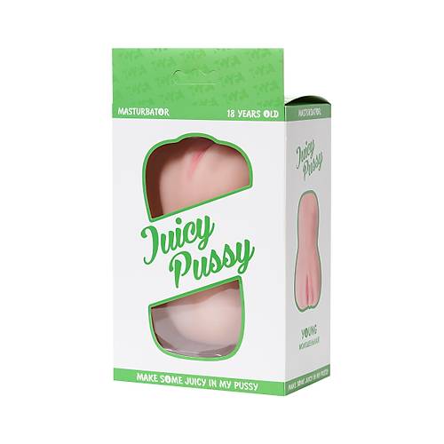 Juicy Pussy by TOYFA Masturbator Realistik, Young Vajina, TPR, Ten, 14,5 cm