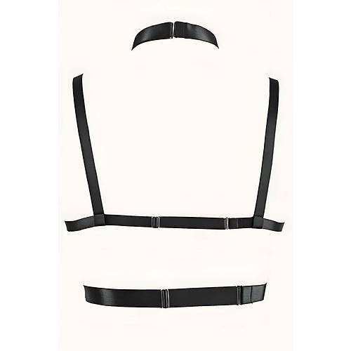 Zincirli Seksi Lastik G���s Harness - APFT926